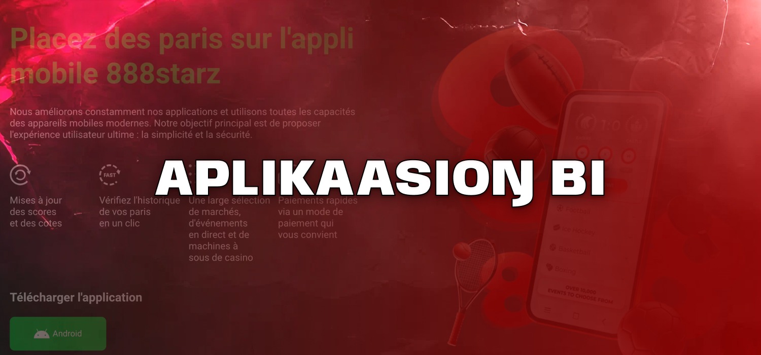 888starz aplikaasioŋ ngir aparey mobile