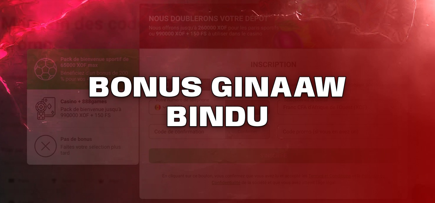bonus ngir jëfandikukat yi ginaaw biñu bindu